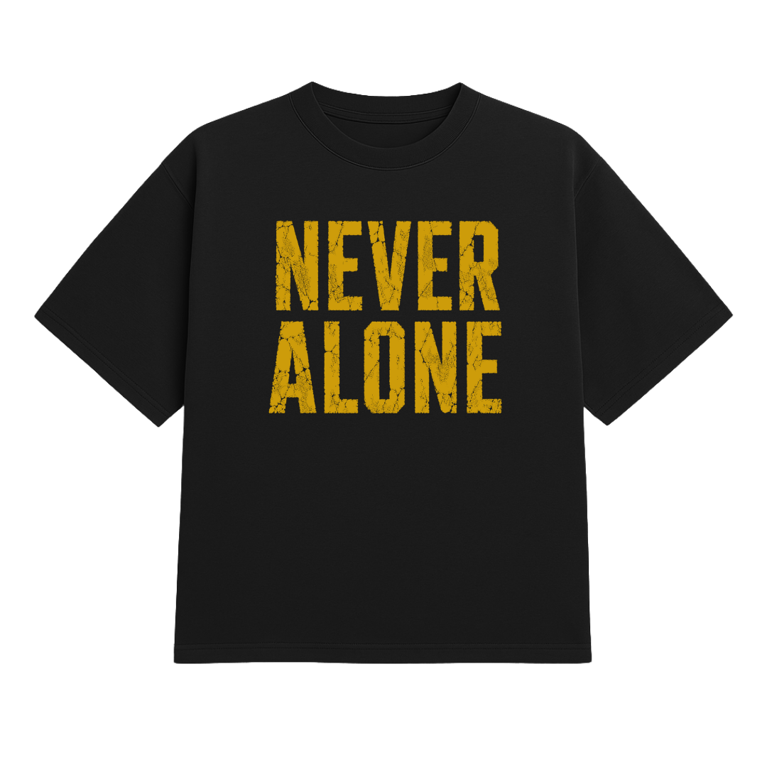 Companions Gold Never Alone Tee